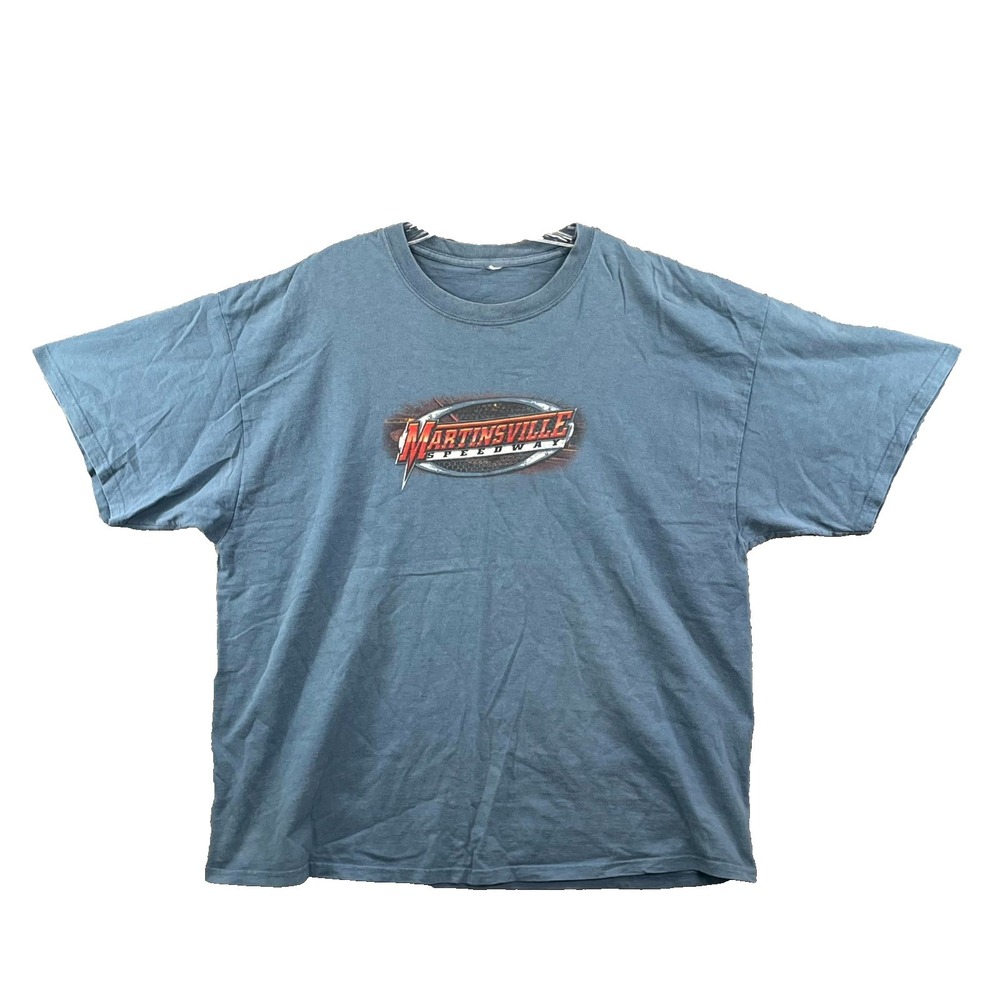 Vintage‎ Martinsville Speedway T Shirt Men's  XL Graphic NASCAR Racing Reved Up